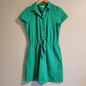 J. Crew Mercantile Kelly Green Dress